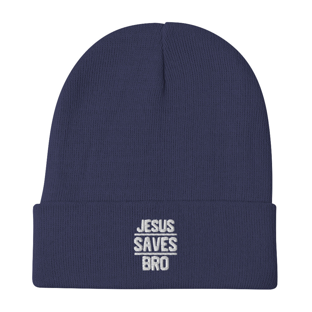 Jesus Saves Bro Beanie