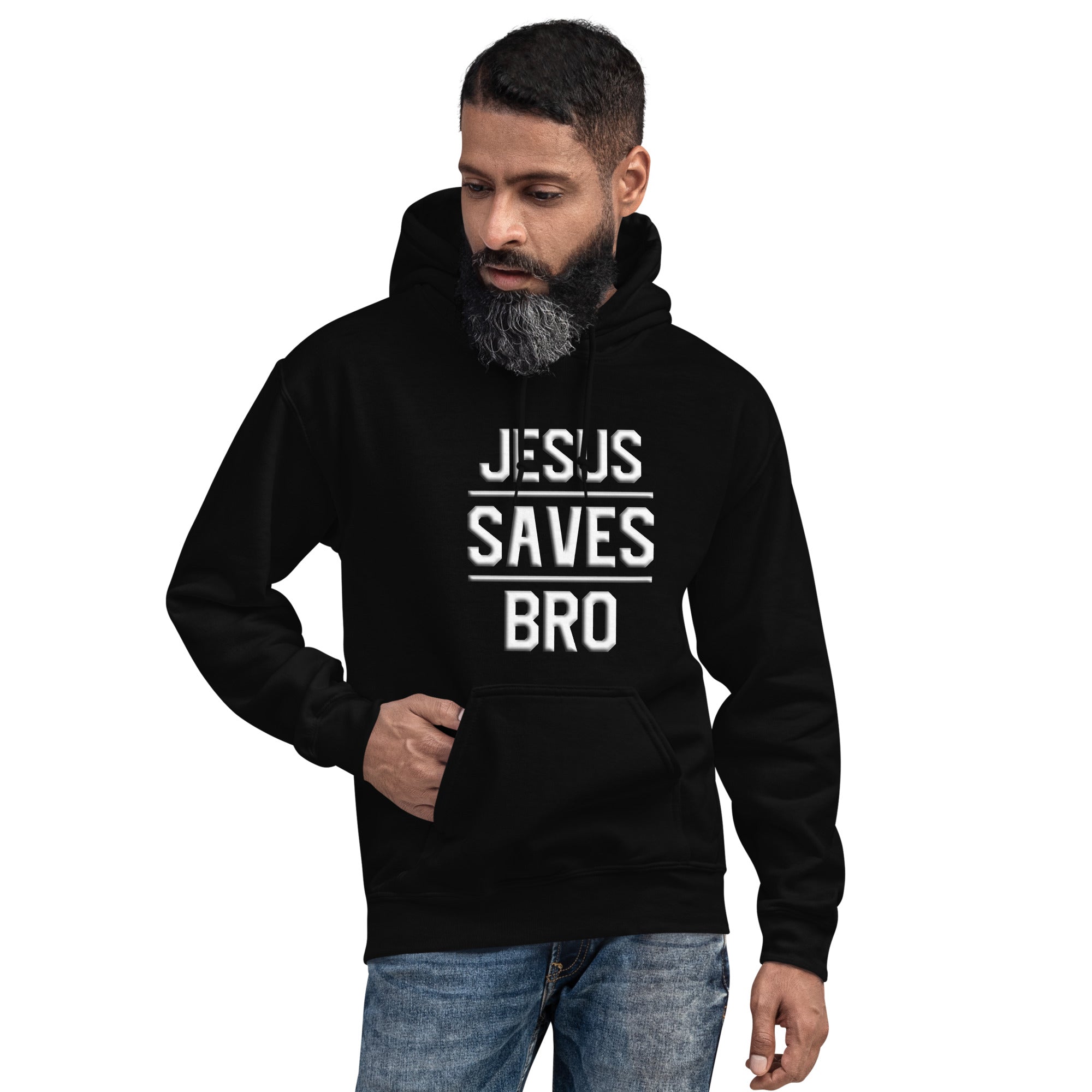 Jesus Saves Bro Hoodie