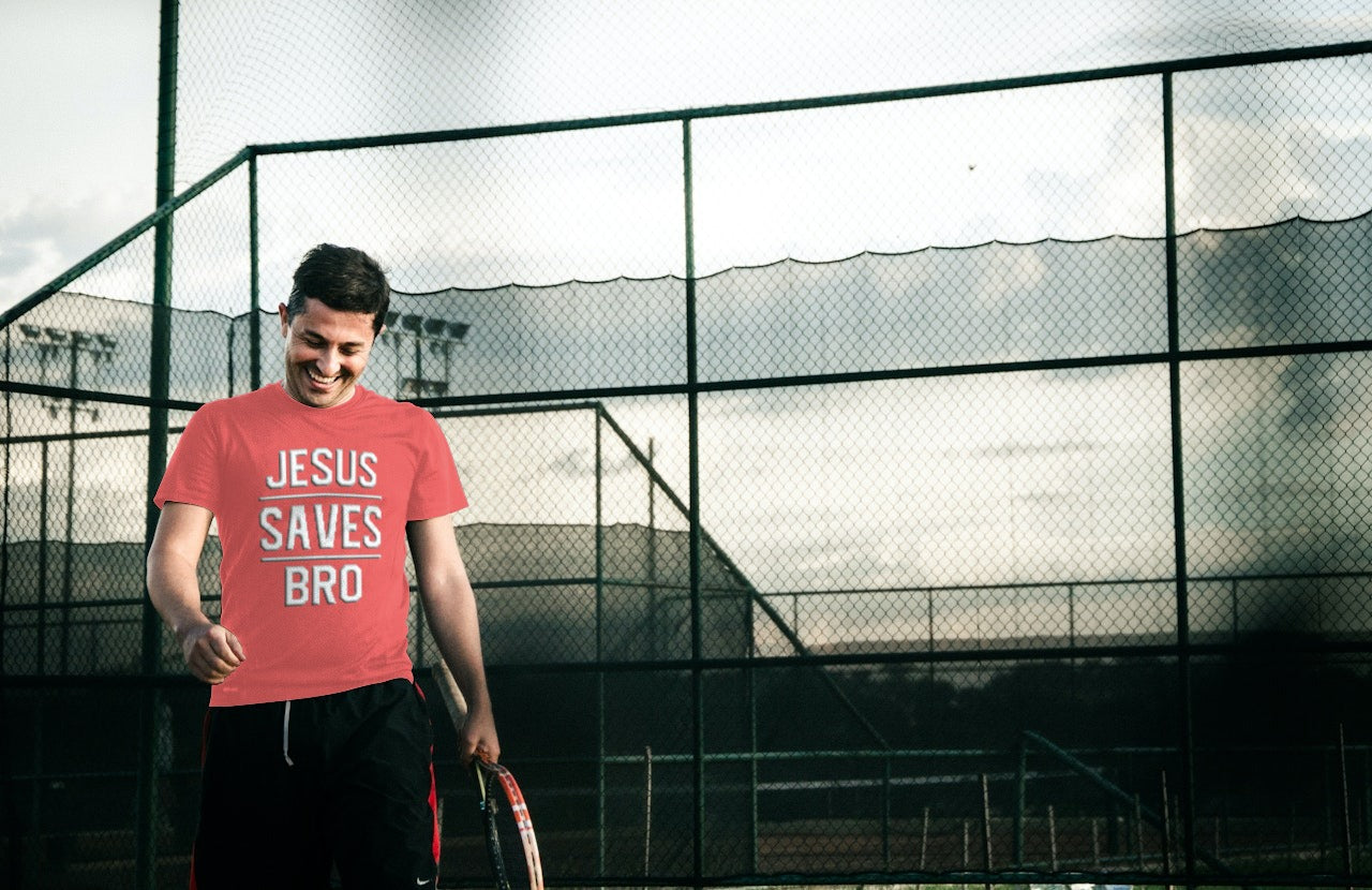 Jesus Saves Bro Tee