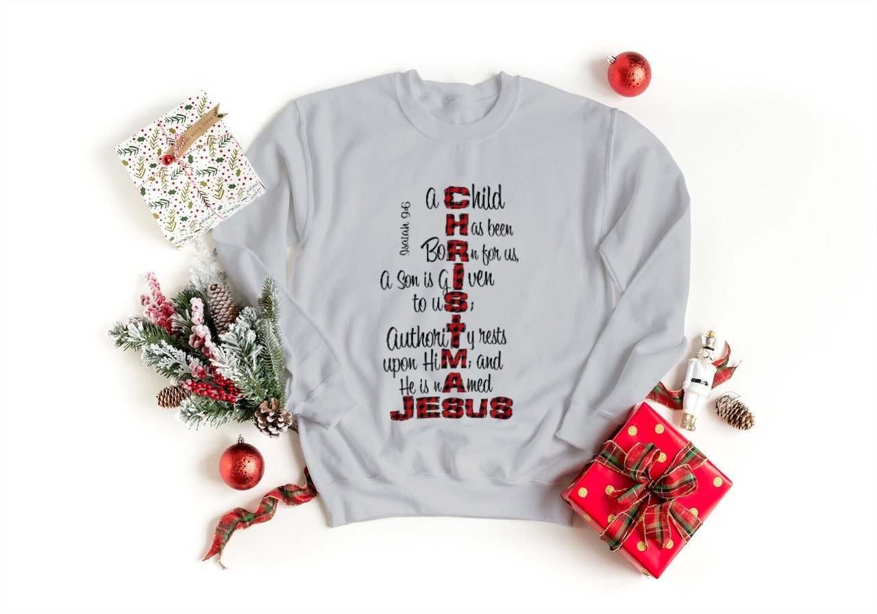 Christmas Jesus Sweatshirt