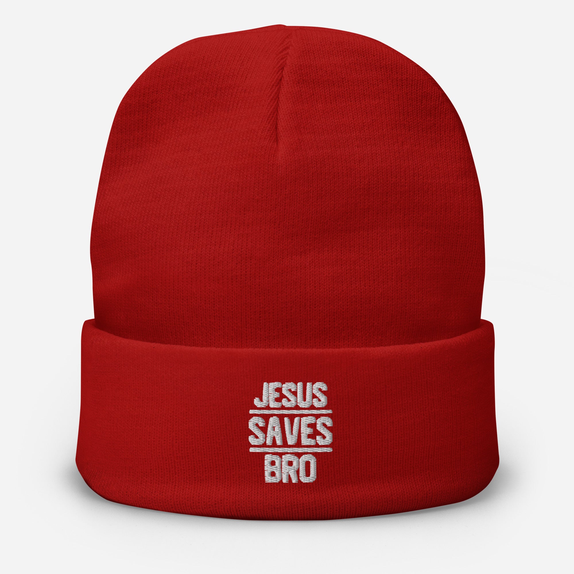 Jesus Saves Bro Beanie
