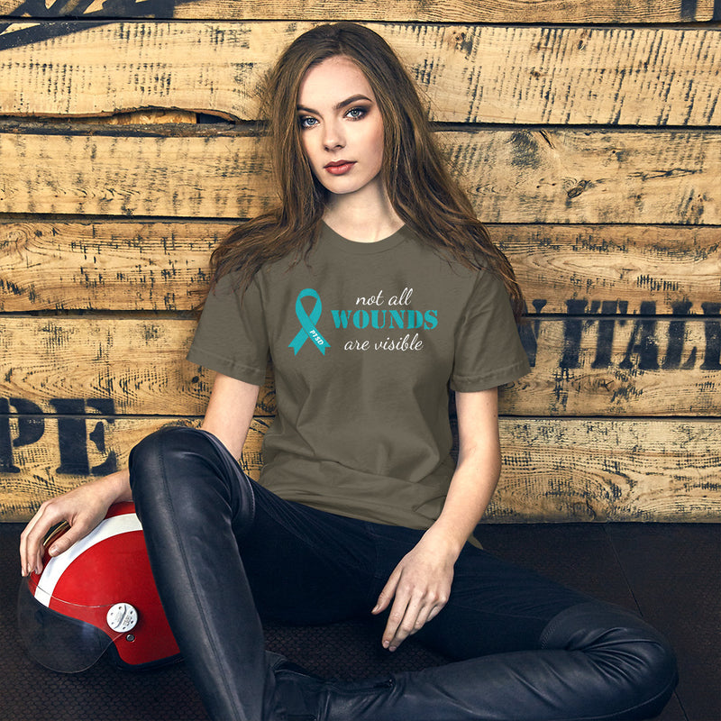 not all WOUNDS are visible Tee