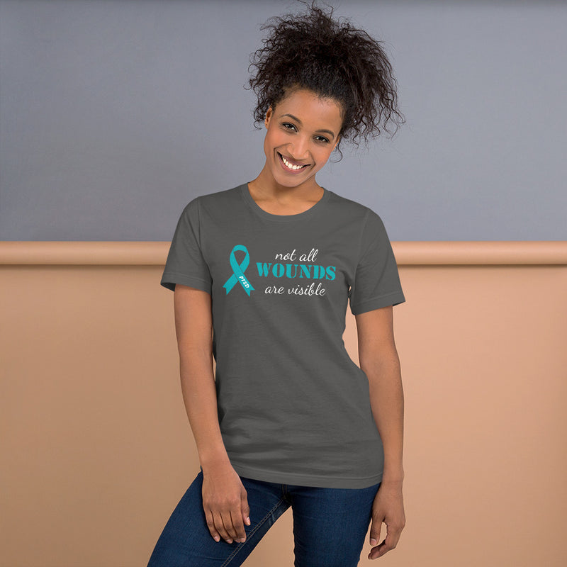 not all WOUNDS are visible Tee
